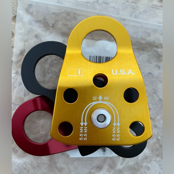 Brand New Sterling Mini Double Pulley (Caving & Climbing Rescue Gear) - Picture 9 of 12